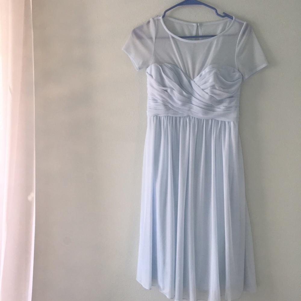 Formal Light Blue Dress